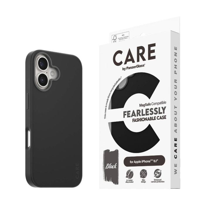 Panzer Fashion Mag-Safe Premium Phone Case for iPhone 2024 - Black