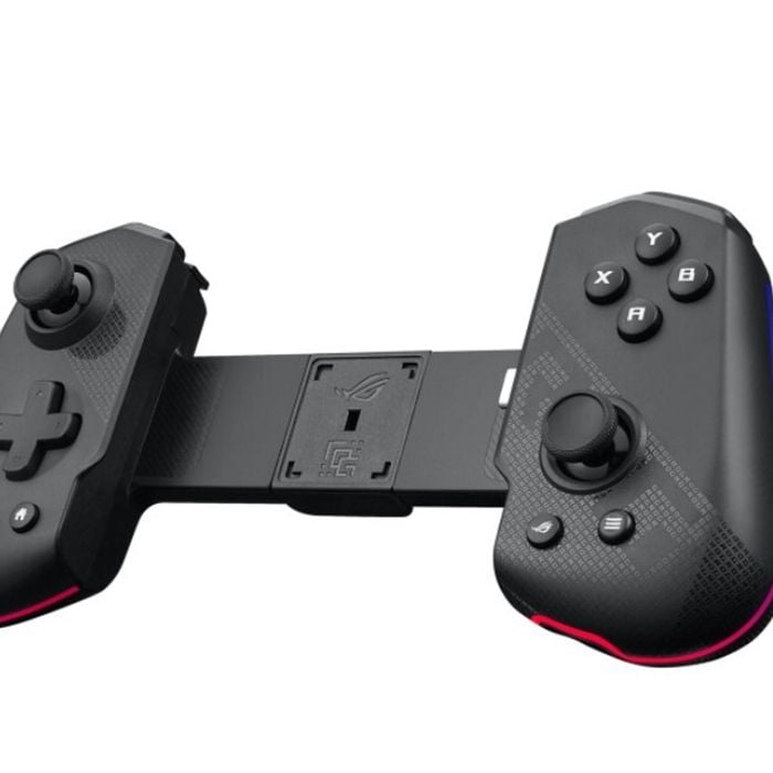 Asus Rog Tessen Mobile Controller, 2 Programmable Aluminium Paddles, 500 Hz Polling Rate, Fast Charging, Aura Rgb Lighting