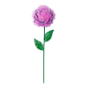 Northcote Pottery Mauve Rose Metal Stake