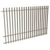 ProtectorAl 1201-2399W x 1500H Paperbark Aluminium Radiator Pool Fence Panel with mid rail