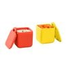 Omiedip Silicone Dip Containers Set 2 - Yellow/red