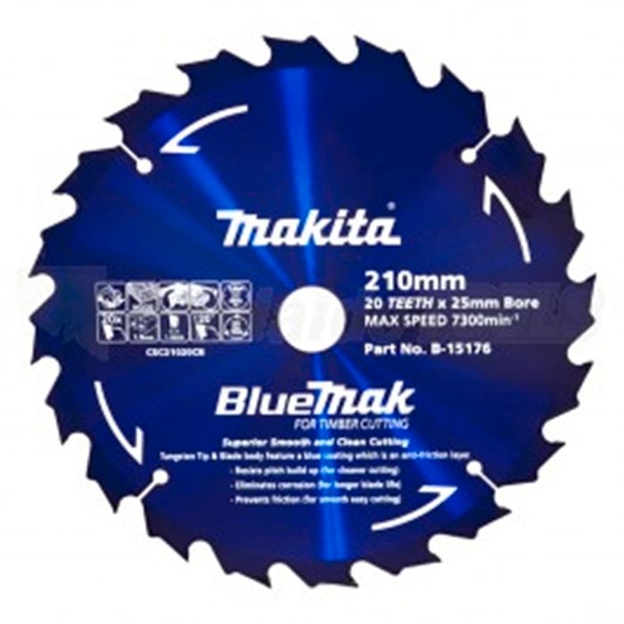Makita Circular TCT Saw Blade 210mmx20T