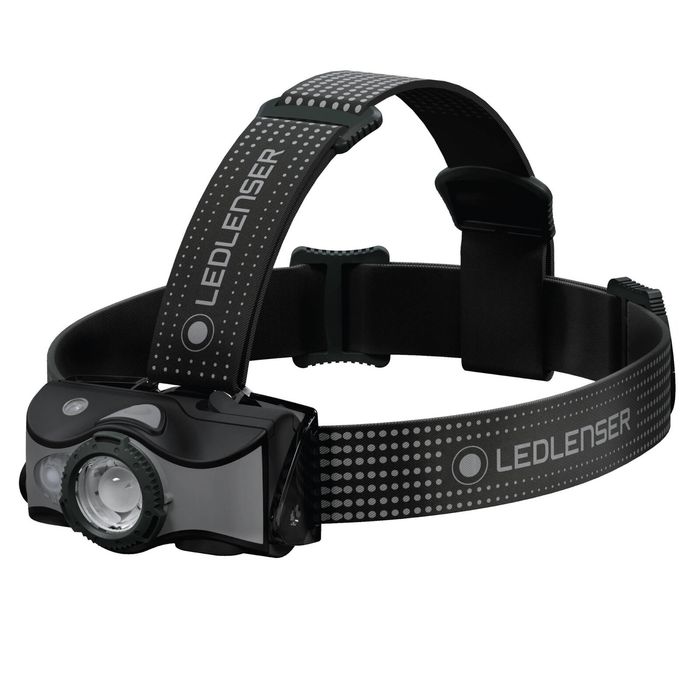 Ledlenser 600 Lumen Black & Grey Rechargeable LED Headlamp
