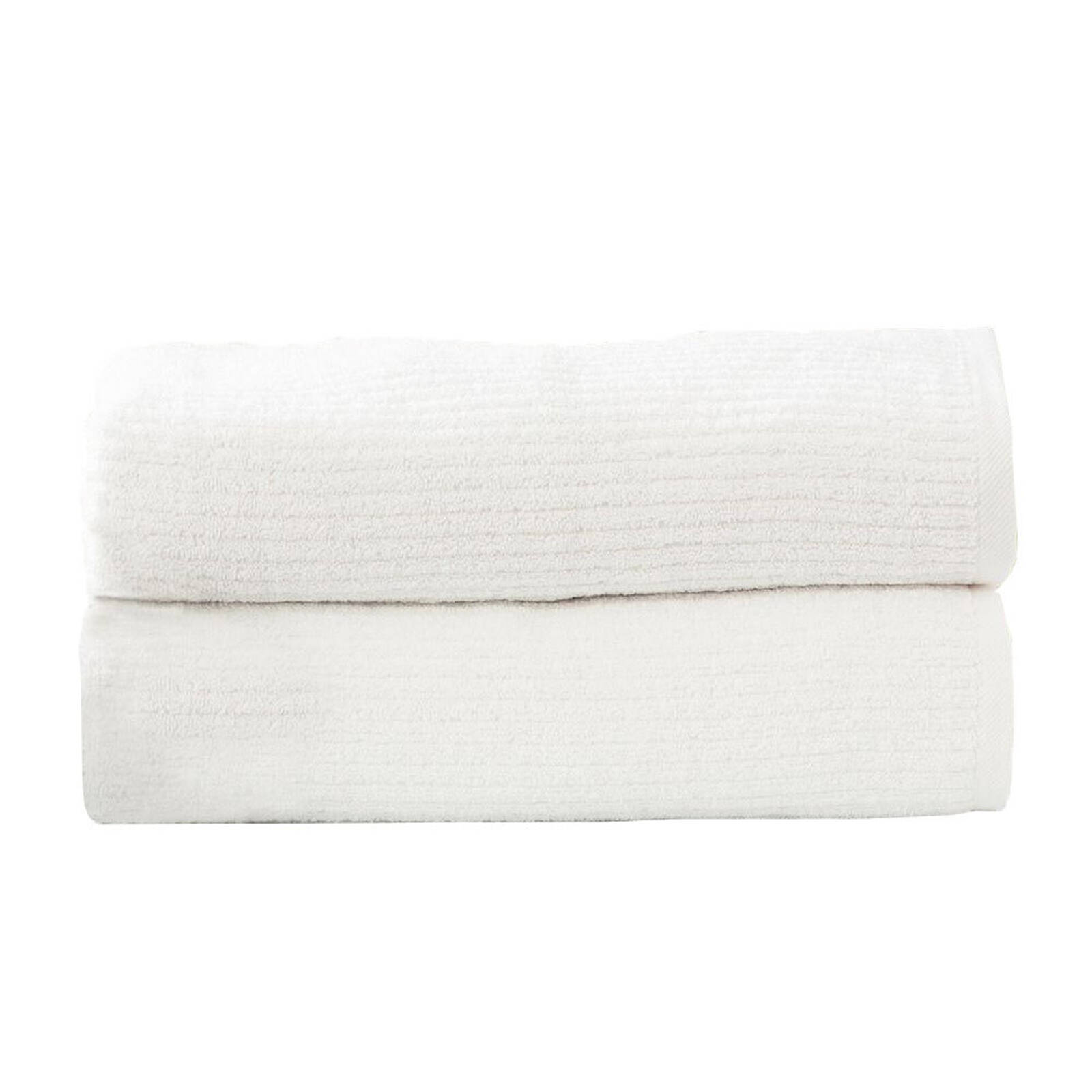 2pc Renee Taylor Cobblestone Bath Sheet/Towel 160cm Cotton Ribbed 650 GSM Sage thumbnail 3