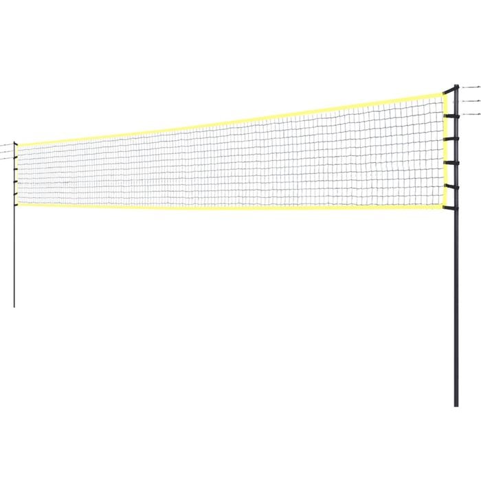 Everfit 9M Portable Volleyball Net Set with Ball Boundary Lines Badminton