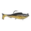 ZMan Herculez 5" Rigged Soft Plast Swimbait Fishing Lure Gold Rush
