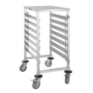 Vogue Gastronorm Racking Trolley 7 Level - Racking Trolleys (gg498)