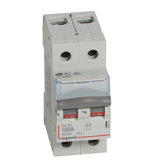 HPM 100A 400V 2 Module Isolating Switch