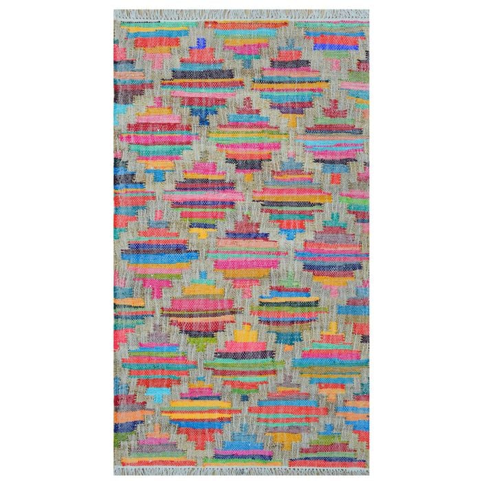 Handwoven Trendy Jute Rug-2020-Multi-80x150cm