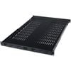 Startech.com 1u 19.5 To 38in Adjustable Mounting Depth Vented Rack Mount Shelf - 175lbs / 80kg