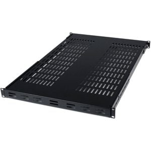 Startech.com 1u 19.5 To 38in Adjustable Mounting Depth Vented Rack Mount Shelf - 175lbs / 80kg
