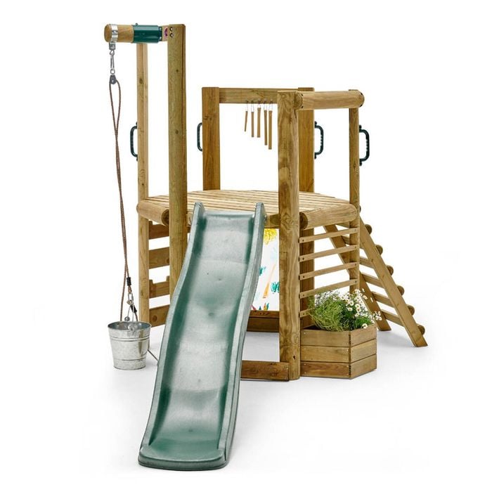 Plum Play AU Woodland Treehouse Wooden Jungle Gym for Kids with