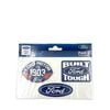 Ford Small Sticker Set - 3 Stickers Per Sheet - Ford Logo Decal