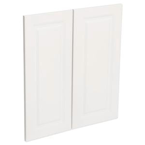Kaboodle Gloss White Heritage Corner Base Cabinet Doors - 2 Pack