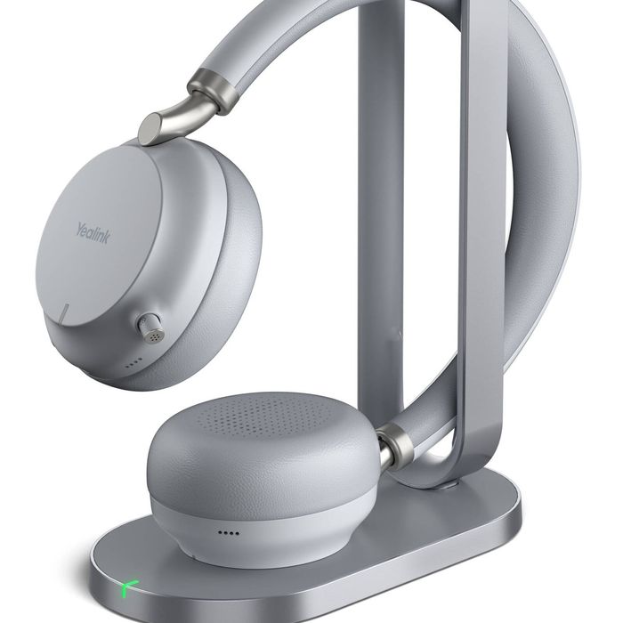 Yealink BH72 Wireless Headset with Charging Stand - Grey