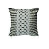 Bloomington Metallic Thread Embroidery Cushion Cover Circles Black 40 x 40 cm