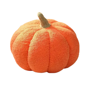 Anyhouz Throw Pillows Orange Pumpkin Plush Toy 28cm
