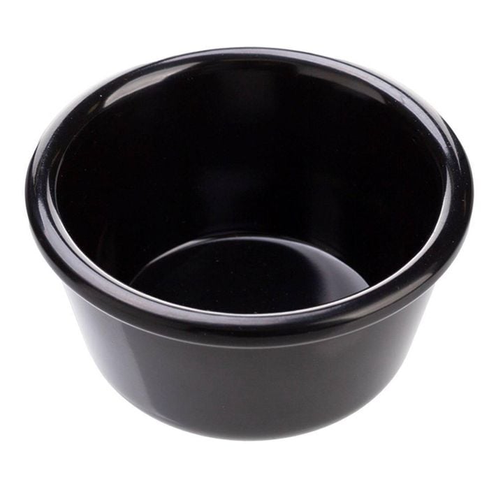 Coucou Ramekin Smooth Black 120ml Kitchen Tableware Serving Bowl
