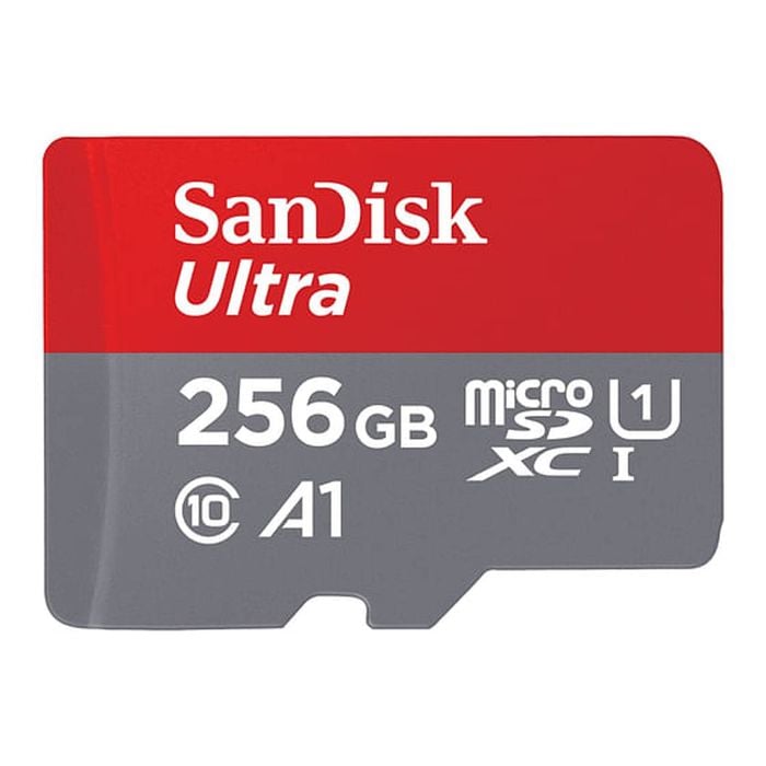 SanDisk Ultra Memory Card 256GB MicroSDxC UHS-I Class 10 [SDSQUA4-256G-GN6MN]