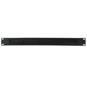 1U 1RU Brush Panel Cable Management for 19 Inch Rack Mount Cabinets BP1UB