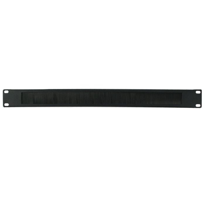 1U 1RU Brush Panel Cable Management for 19 Inch Rack Mount Cabinets BP1UB