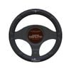 R.m.williams Rmw 15'' Car Leather Steering Wheel Cover Black 38cm