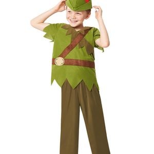 Neverland Boys Peter Pan Book Week Costume - 8-10