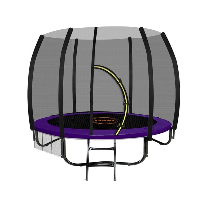 Kahuna Twister 8ft Springless Trampoline - Purple