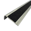 Roberts 2m Black Bull Stairnose Trim With Carborundum Insert