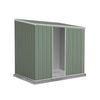 Absco Sheds 2.26 x 1.52 x 2.08m Pale Eucalypt Ezislider Single Sliding Door Garden Shed