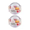 2x Joie Round Lunch Box Sealed Lid 12.7x6.6cm Container for Sandwiches and Meals