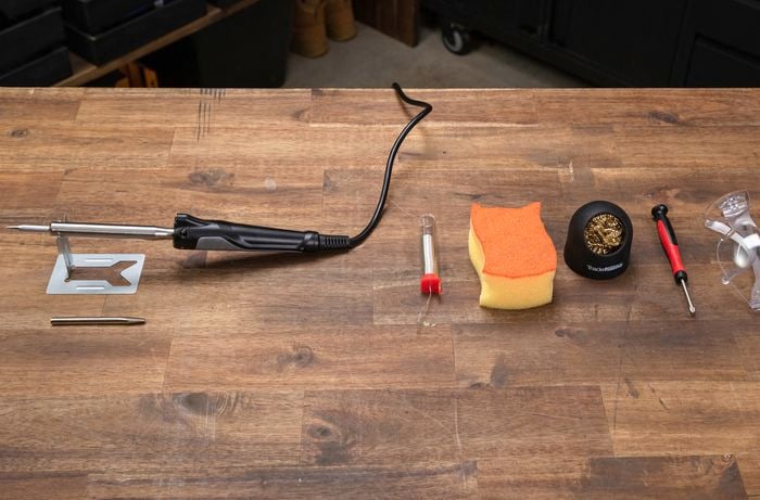 Materials needed for soldering