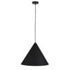 Oriel Lighting Conic Stylish Conical Pendant Light Black 45cm