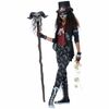 Voodoo Charm Witch Doctor Ritual Skeleton Day Of The Dead Tween Girls Costume XL