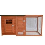 YES4PETS Large Chicken Coop Rabbit Hutch Ferret Cage Hen Chook Cat House