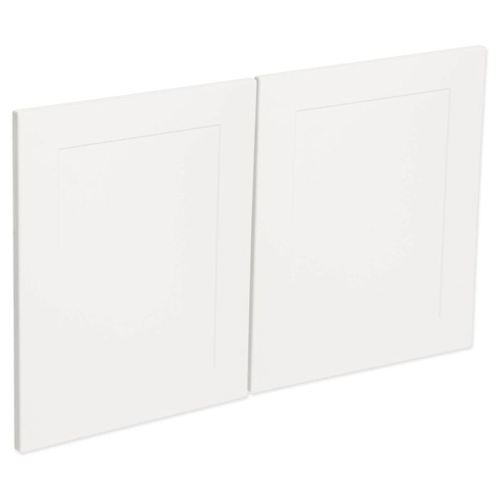 Kaboodle 900mm Macaroon Alpine Medium Rangehood Doors - 2 Pack