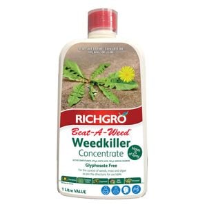 Richgro 1L Beat-A-Weed Natural Weedkiller Concentrate Refill