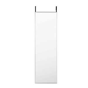 Costway 120 x 37 cm Over the Door Mirror Full-length Mirror Hanging or Wall-mounted Dressing Mirror-Silver