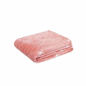 J.Elliot Celeste Flannel Throw Rug Clay Pink