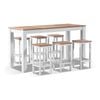 Outdoor Balmoral 6 Seater Alfresco Bar Setting