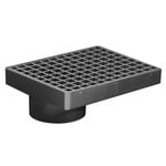 Holman 190 x 150mm Offset Silver Grate