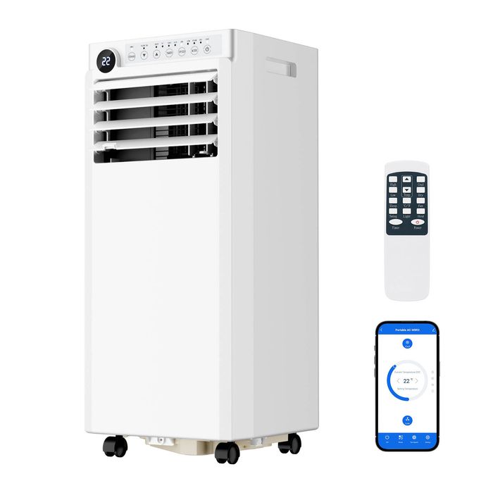 YOPOWER 9000BTU Portable Air Conditioner with 7000 BTU Heating