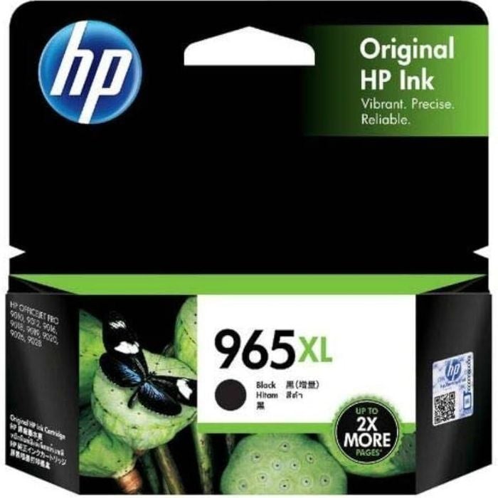 Hp 965xl Original High Yield Inkjet Ink Cartridge - Black Pack - 2000 Pages