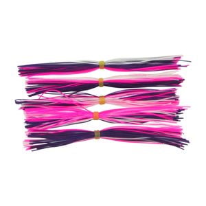 Dekoi Lure Skirts, Hot Flash, 5 Pack
