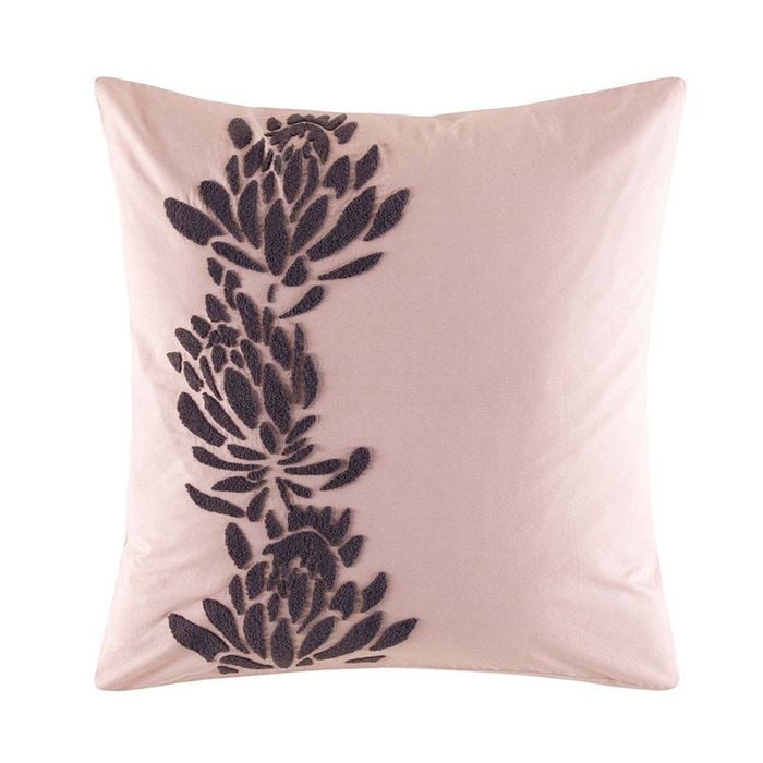 Kas Australia Dalby Euro Throw Pillowcase 65x65cm - Blush