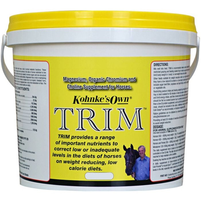 Kohnkes Own Trim Horse Health Supplement Magnesium Chromium Choline 4kg