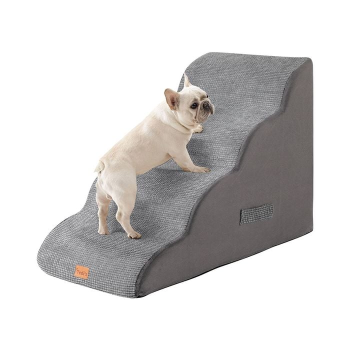 Tedi's 4-Steps Memory Foam Dog Stairs for Bed Sofa Indoor