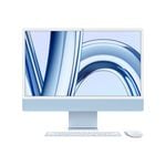 Apple iMac 24" Retina 4.5K M3 8-Core CPU, 10-Core GPU, 8GB RAM, 256GB SSD - Blue [MQRQ3X/A]
