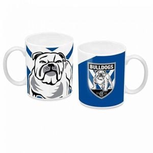 Nrl Coffee Mug - Canterbury Bulldogs - Drinking Cup - Gift Box