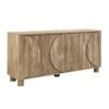 Tanya Buffet Sideboard Cabinet 4 Doors Oak